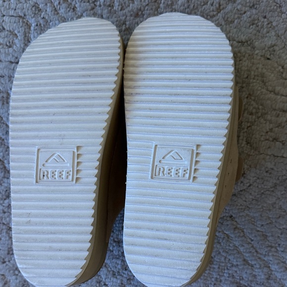 Reef Beige Double Strap Platform Sandals - Picture 5 of 6